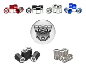 Rim Valve Stem Caps for Motorcycles Standard Design